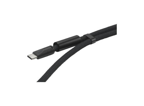 Lanyard 2-in-1 GRS RPET Load & Sync USB Cable