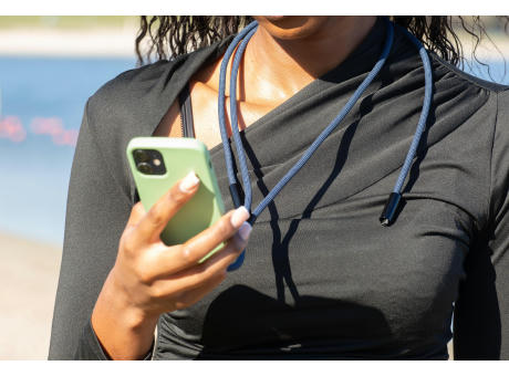 Lanyard 2-in-1 GRS RPET Load & Sync USB Cable