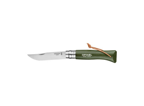Opinel Colorama No 08 Taschenmesser in einer Gürteletui