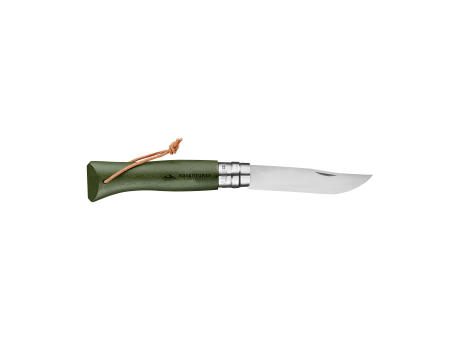 Opinel Colorama No 08 Taschenmesser in einer Gürteletui