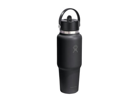 Hydro Flask Wide Mouth Travel Bottle with Flex Straw Cap 946 ml Wasserflasche