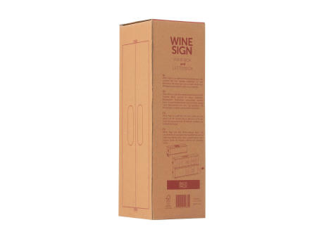 Rackpack Wine Sign
