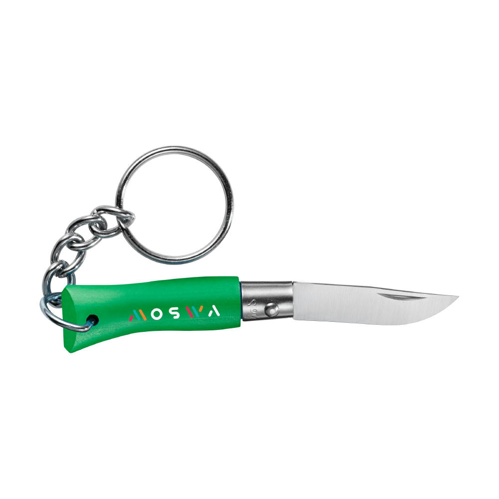 Opinel Schlüsselanhänger mit Taschenmesser No 02