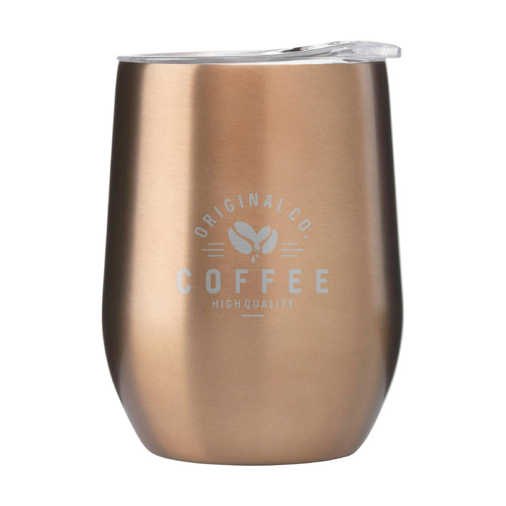 Huevo RCS Recycled Steel Cup 350 ml Thermobecher