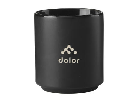 Elba Black 200 ml Becher