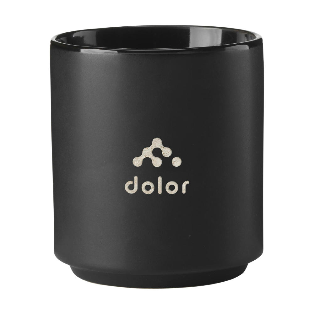 Elba Black 200 ml Becher