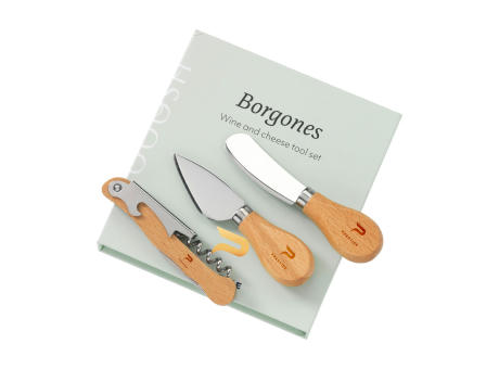 Wooosh Borgones Wine and Cheese Tool Set