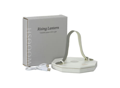 Wooosh Rising Lantern Papier-LED-Lampe