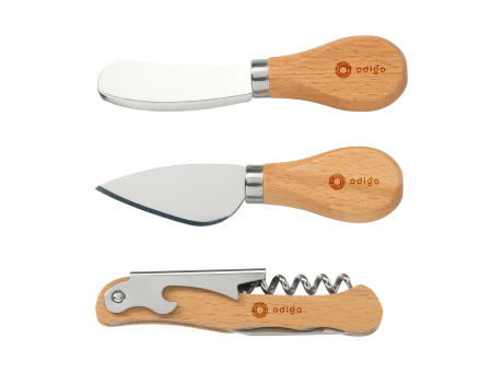 Wooosh Borgones Wine and Cheese Tool Set