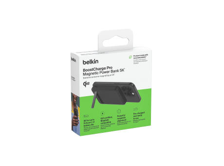 Belkin 5k Qi2 MagSafe PowerBank with Kickstand