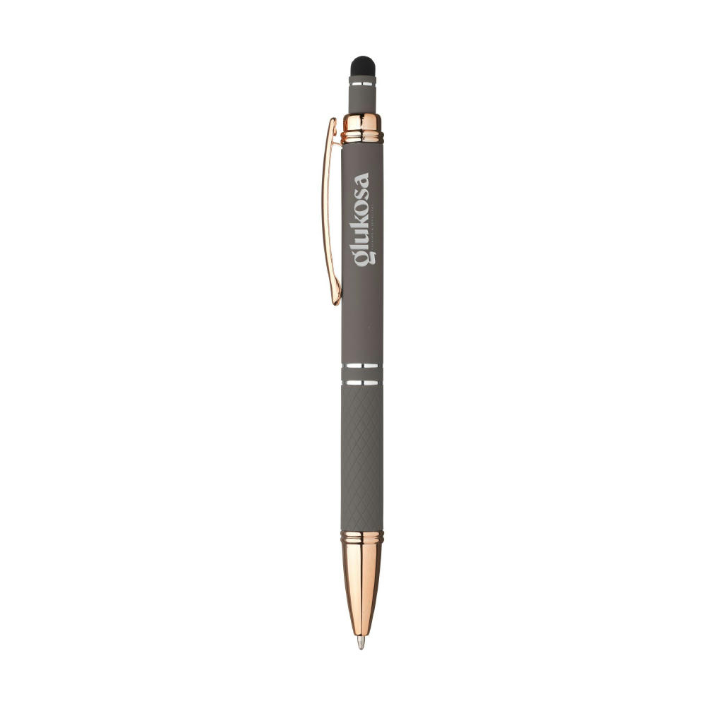 Luna RCS Recycled Alu Rose Stylus Kugelschreiber