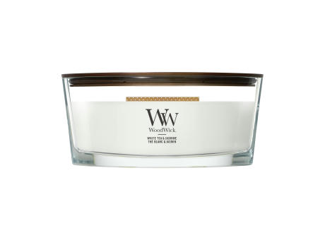 WoodWick White Tea & Jasmine Ellipse Candle Duftkerze