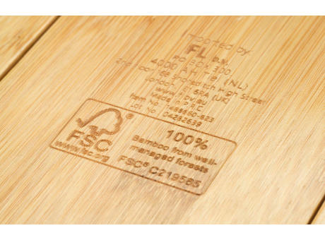Java Bamboo Laptopständer