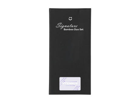 Signature Bamboo Duo Set
