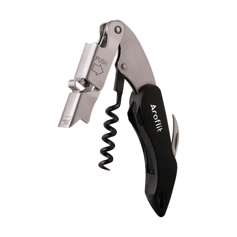 Vacu Vin Waiter’s Corkscrew Push Large Kellnermesser