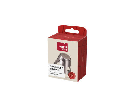 Vacu Vin Champagne Stopper Stainless Steel Verschlusskappe