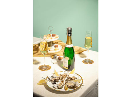 Vacu Vin Champagne Stopper Stainless Steel Verschlusskappe