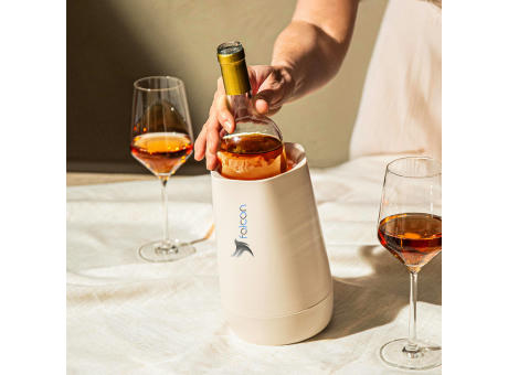 Vacu Vin Wine Cooler Hexo Sand Weinkühler