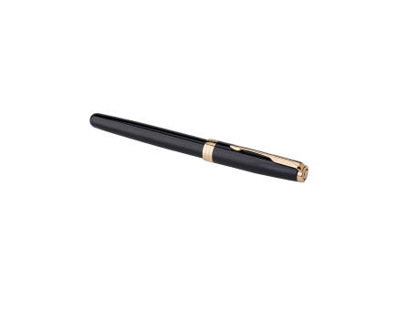 Parker Sonnet Tintenroller | Goldfarbene Zierelemente
