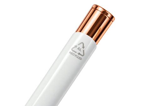 Ebony RCS Recycled Alu Rose Gold Kugelschreiber
