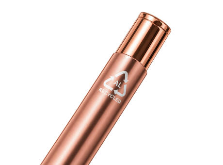 Ebony RCS Recycled Alu Rose Gold Kugelschreiber