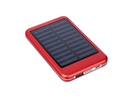Powerbank Tycho | Aluminium | Solar | 4.000 mAh
