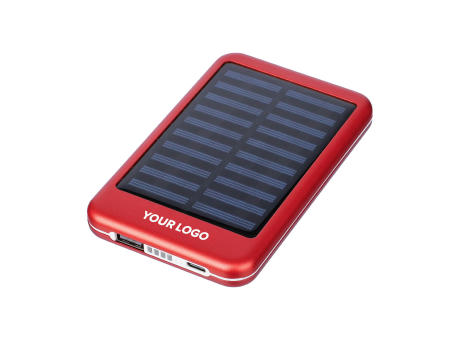 Powerbank Tycho | Aluminium | Solar | 4.000 mAh