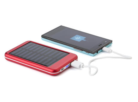 Powerbank Tycho | Aluminium | Solar | 4.000 mAh