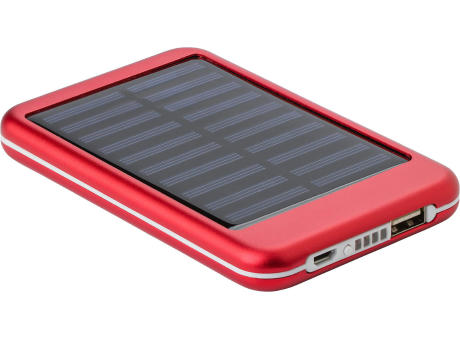 Powerbank Tycho | Aluminium | Solar | 4.000 mAh