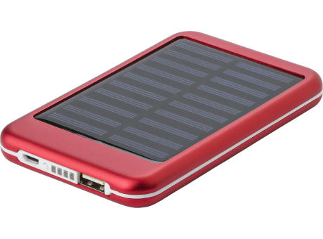 Powerbank Tycho | Aluminium | Solar | 4.000 mAh