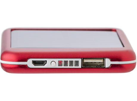 Powerbank Tycho | Aluminium | Solar | 4.000 mAh