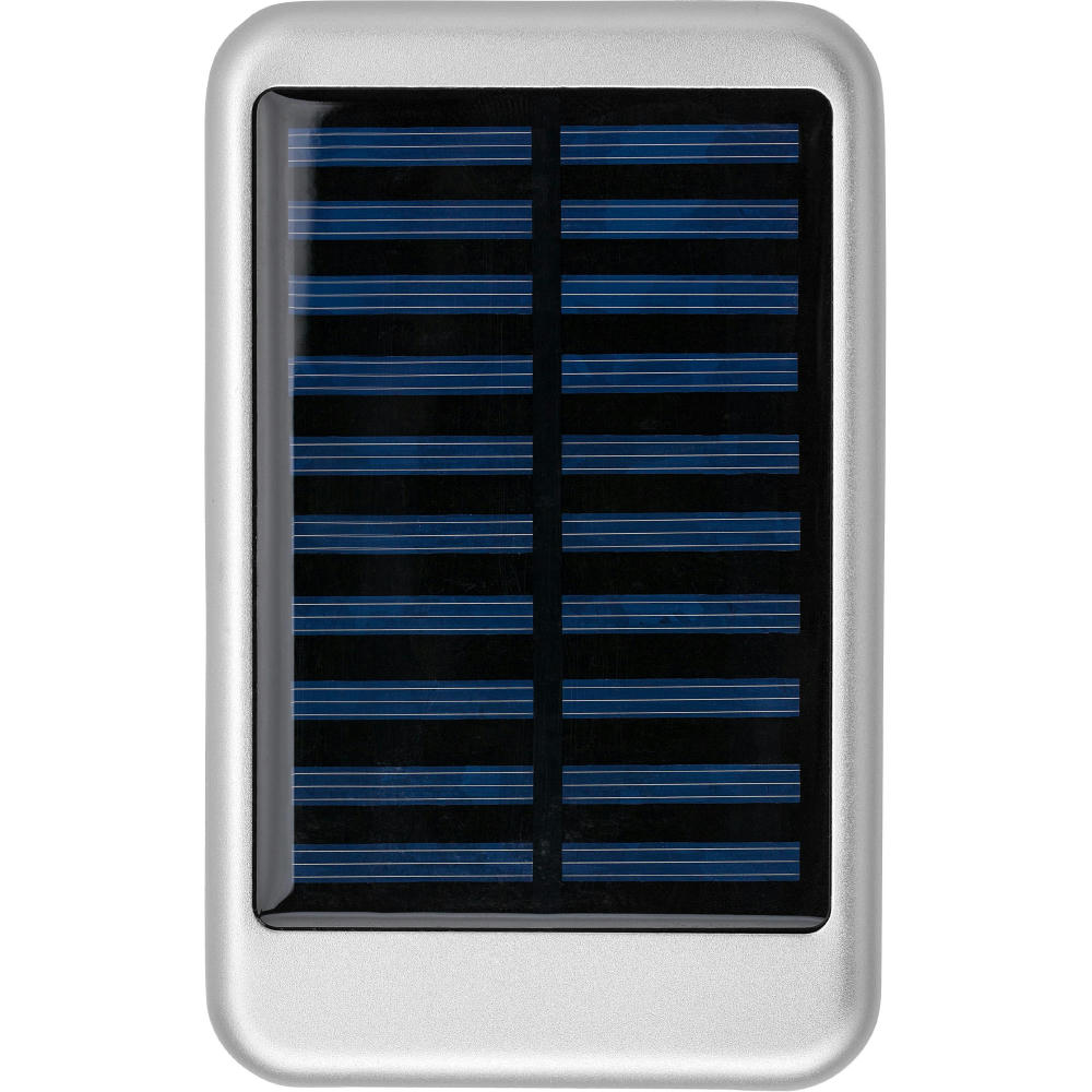 Powerbank Tycho | Aluminium | Solar | 4.000 mAh
