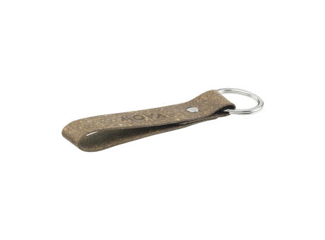 Recycled Leather Keyring Schlüsselanhänger