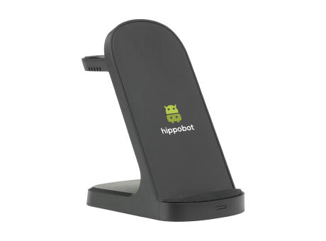Triple-Up RCS Recycled ABS Wireless Charger Stand