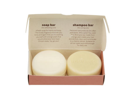 Unwaste Duopack Soap & Shampoo bar