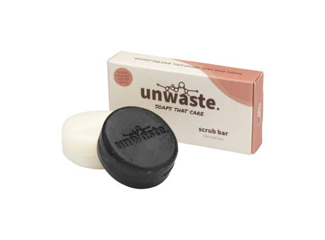 Unwaste Duopack Soap & Scrub bar