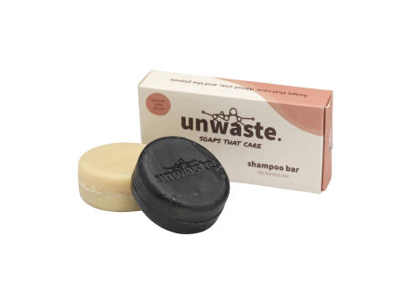 Unwaste Duopack Scrub & Shampoo bar Koffieolie