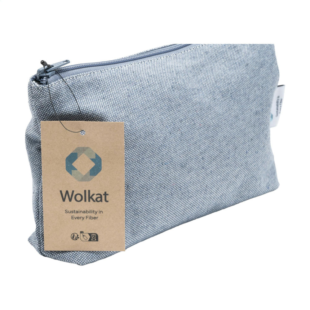 Wolkat Safi Recycled Textile Cosmetic Bag Kulturbeutel