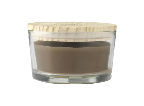 Wooosh Flame Scented Candle Dark Amber