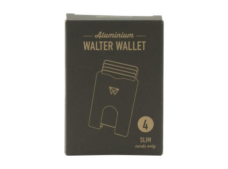 Walter Wallet Recycled Aluminium Slim -4- Kartenhalter