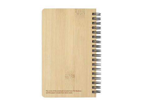 Notebook made from Stonewaste-Bamboo A6 Notizbuch