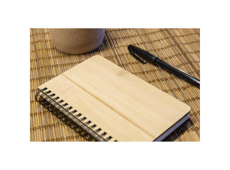 Notebook made from Stonewaste-Bamboo A6 Notizbuch