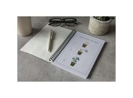 Seed Paper Notebook A5 Notizbuch