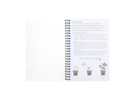 Seed Paper Notebook A5 Notizbuch