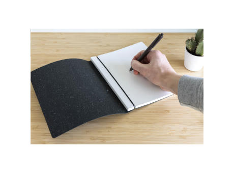 Recycled Leather Refillable Notebook A5 Notizbuch