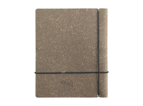 Recycled Leather Refillable Notebook A5 Notizbuch