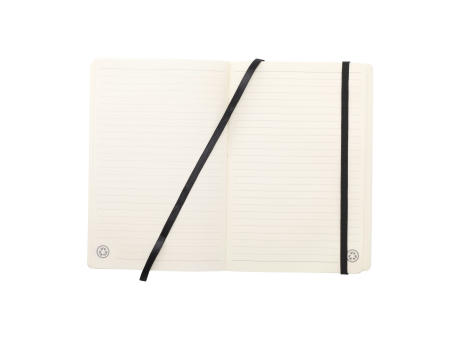 Monti Recycled Leather Notebook A5 Notizbuch