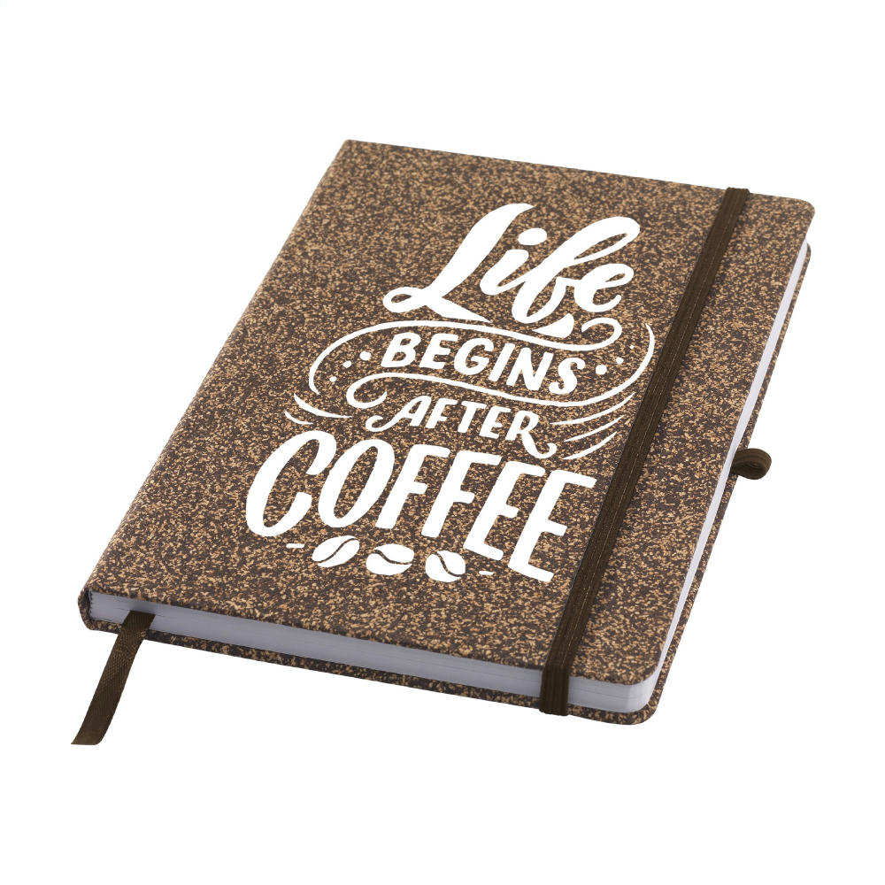 CoffeeGround Cork Notebook A5