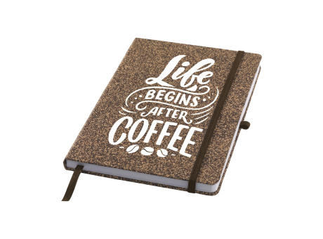 CoffeeGround Cork Notebook A5