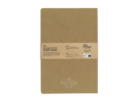 Notebook GRS Washable Kraft Cover A5 Notizbuch